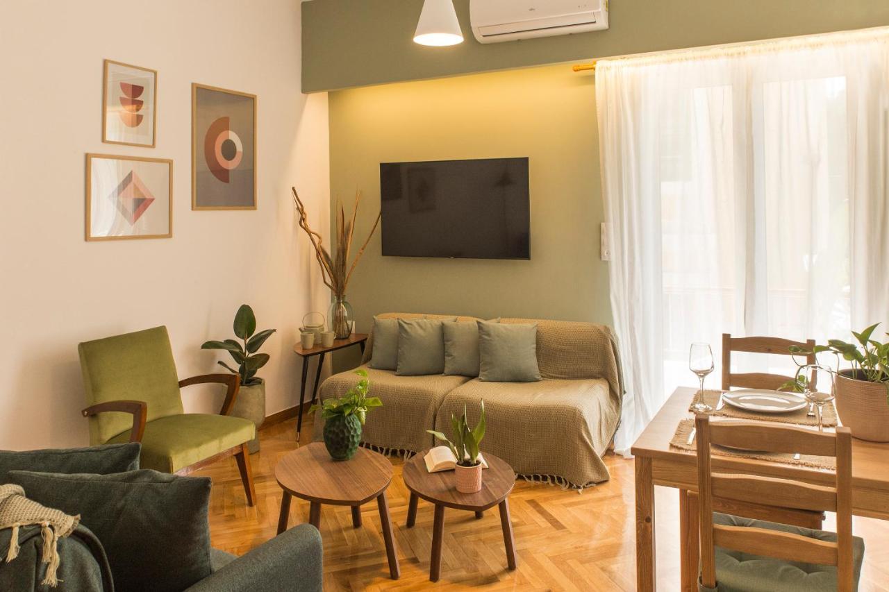 Apartment Acropolis View-living Stone Amethyst Athens